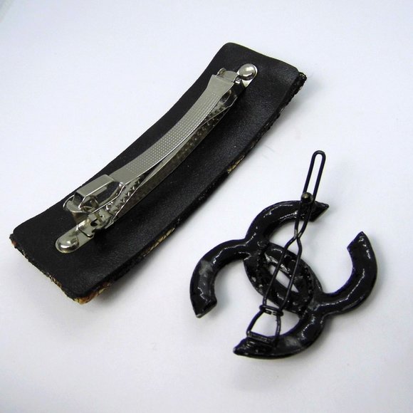 2pc Bundle Vintage Hair Clips - Picture 2 of 3